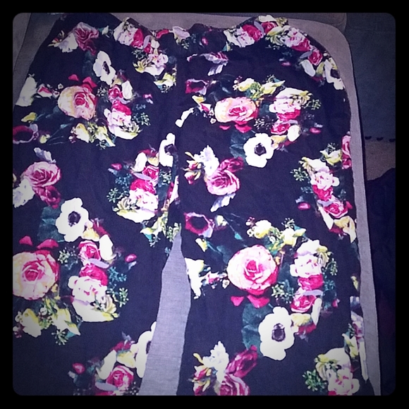 Floral Pants - Picture 1 of 1